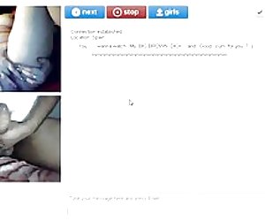 Chatrandom: spáinnis milf a fháil ar mo cum agus chuimil pussy